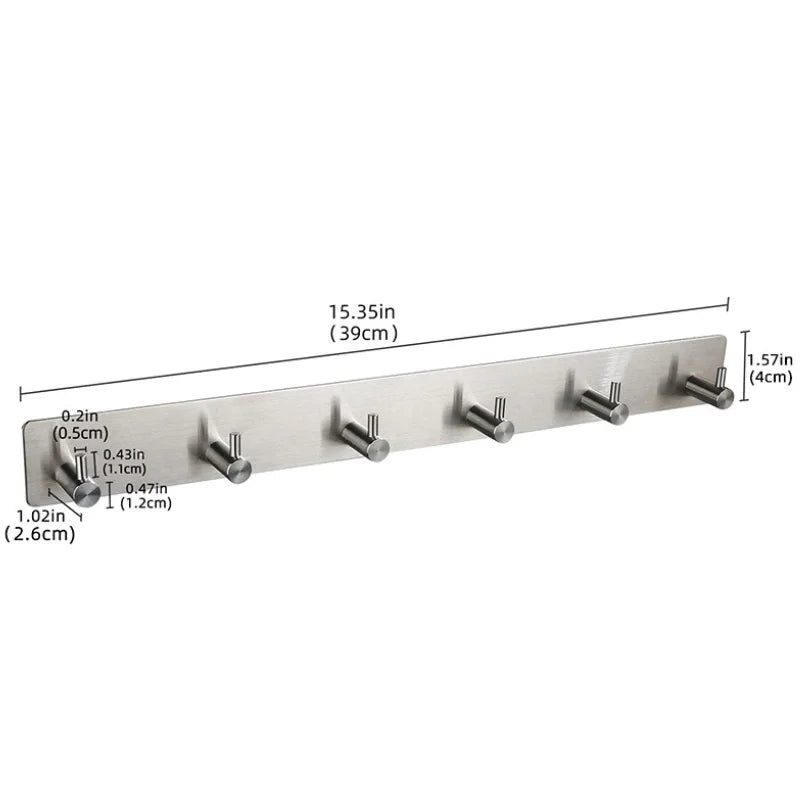 No-drill adhesive hooks
