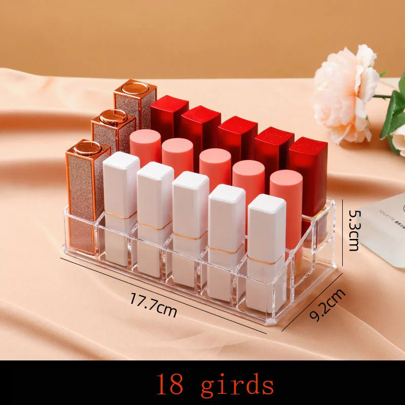 Acrylic skincare organiser