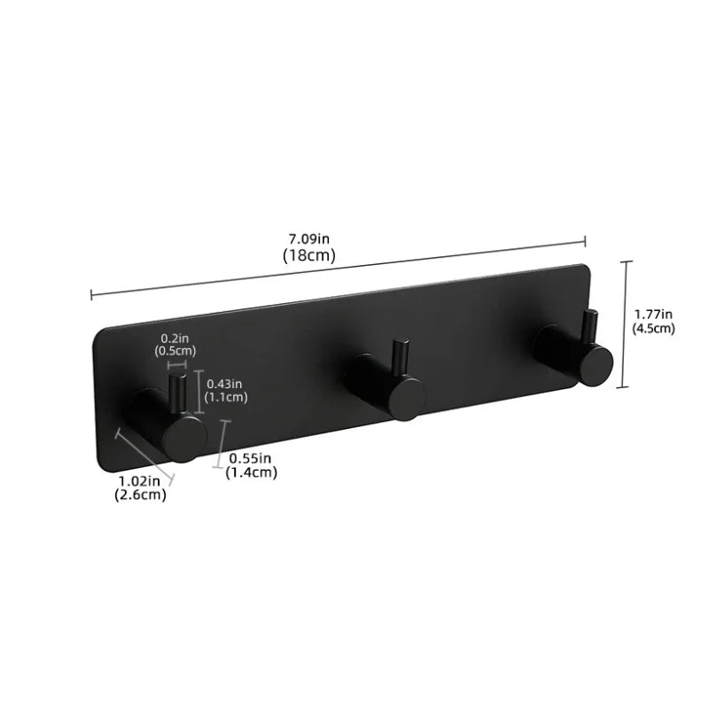 No-drill adhesive hooks