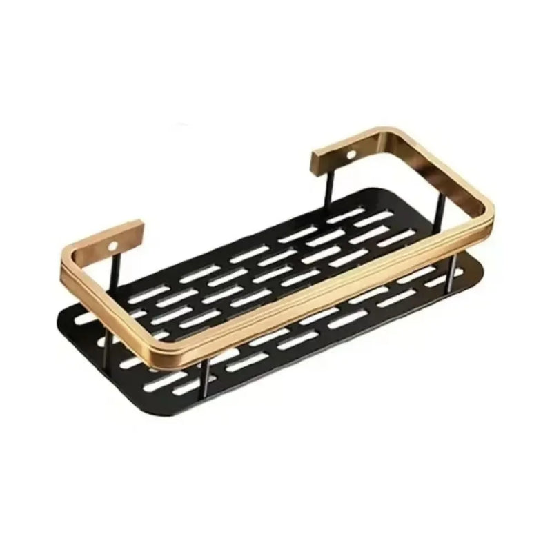 Renter-friendly shower caddy