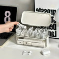 Compact desktop cable tray
