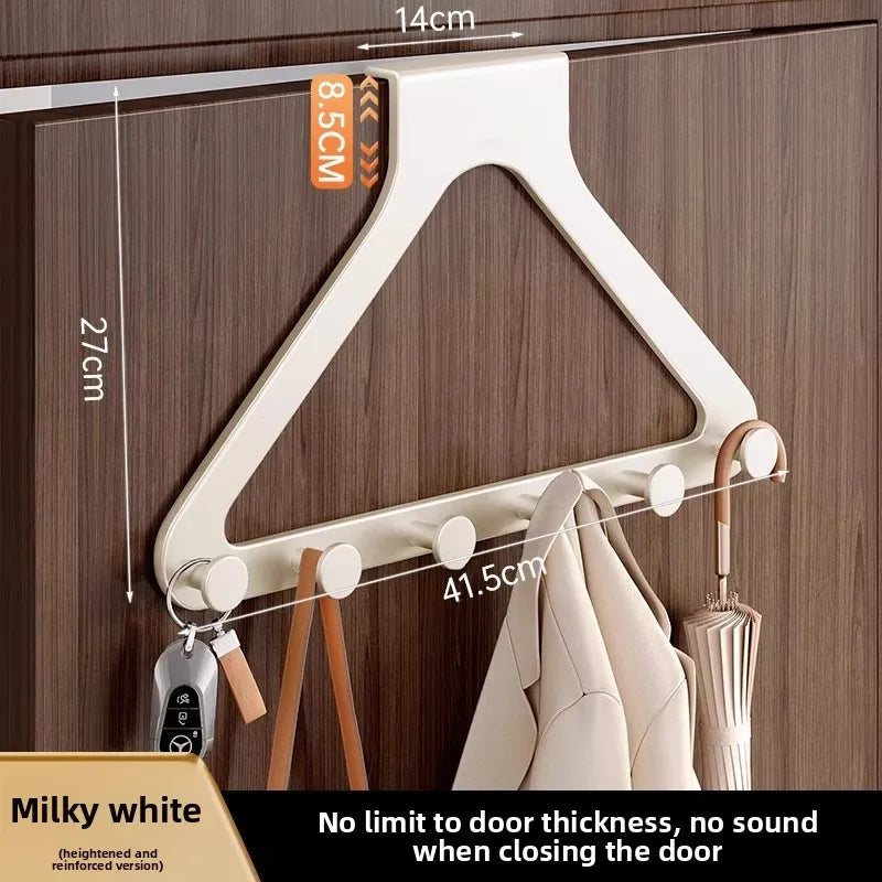 Triangular cast-iron coat rack