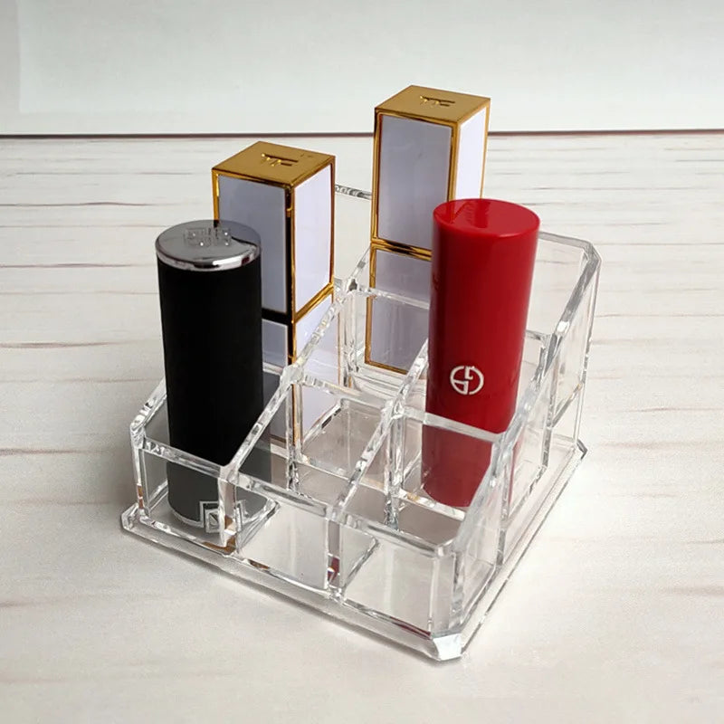 Acrylic skincare organiser